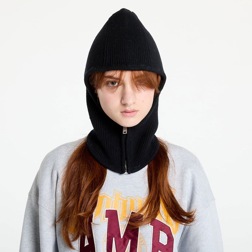 Šala Ambush Rib Knit Balaclava Black Črna | BMLC002F24KNI0011000