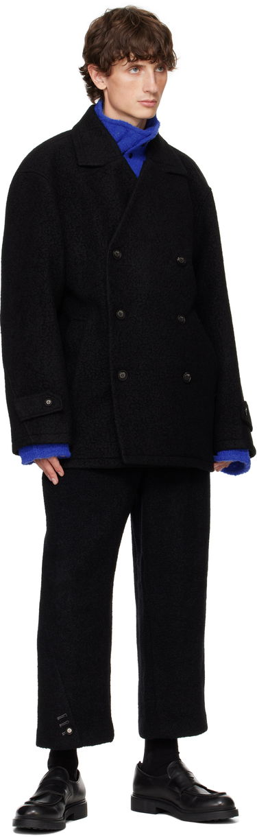 Hlače ADER ERROR Black Wool Straight-Leg Trousers Črna | BN01FWSA0207BK, 3
