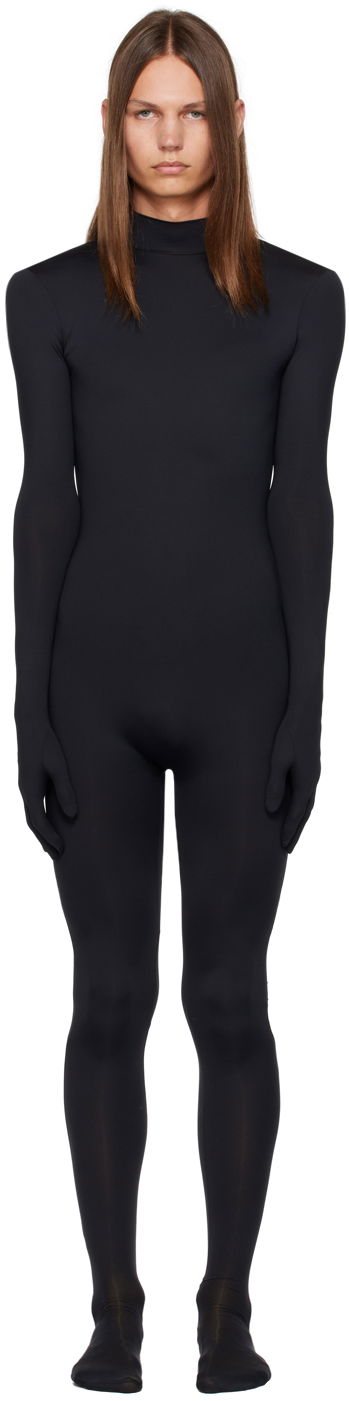 Kombinezon VETEMENTS Black Blackout Jumpsuit Črna | UE54MS100B, 0