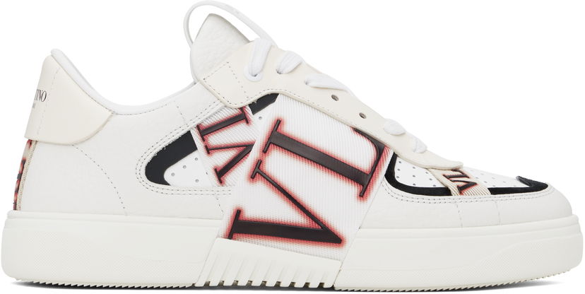 Superge in čevlji Valentino Valentino Garavani VL7N Low-Top Calfskin Bela | 6Y2S0C58YAY