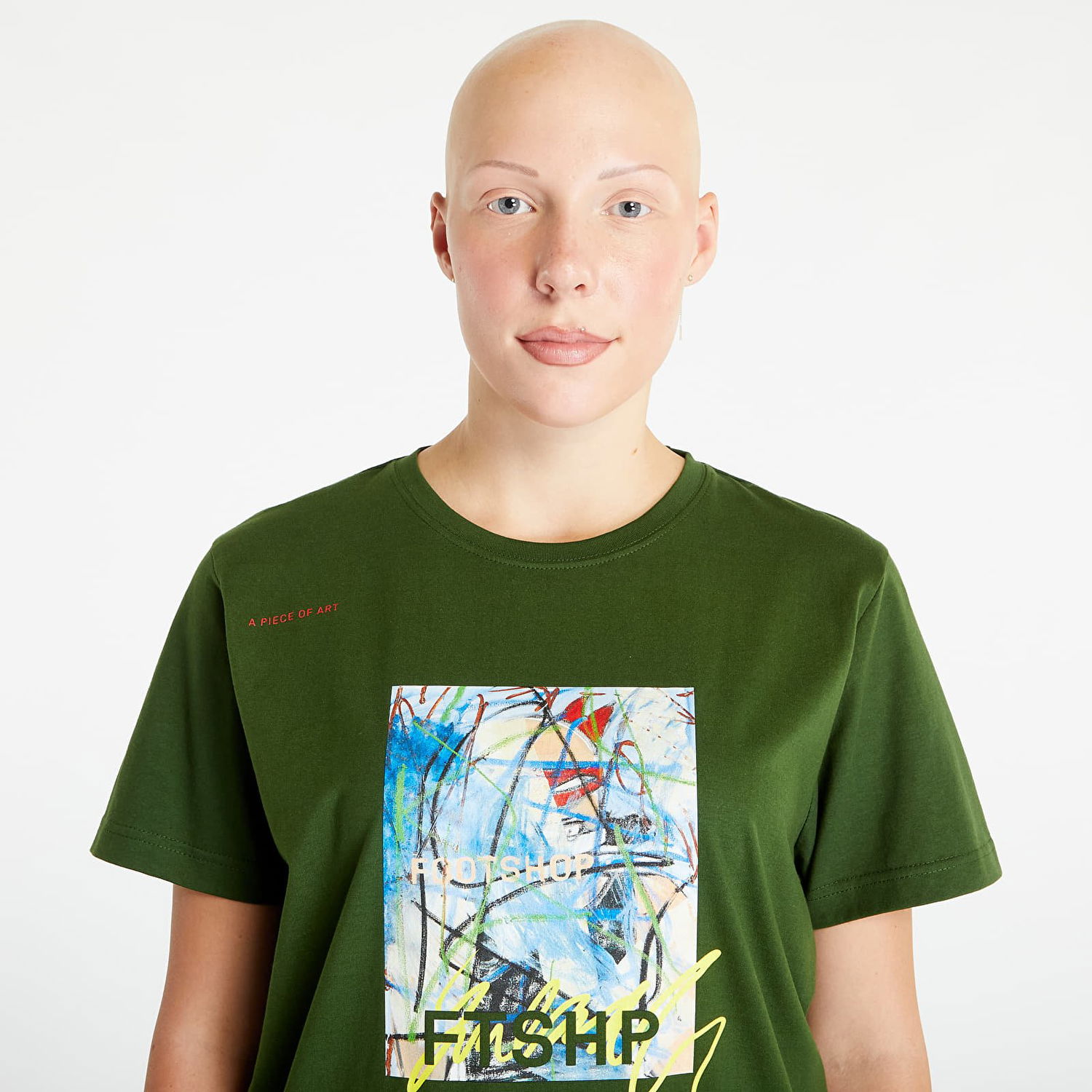 Majica Footshop Martin Lukáč x Colouring Outside The Lines Zelena | FTSHP_303, 1