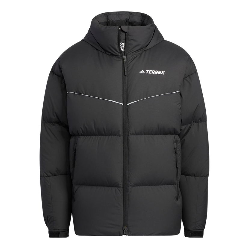 Puhovka adidas Performance Terrex Puff Graphic Down Jacket Črna | HN2009