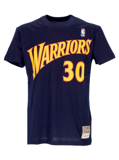 Majica Mitchell & Ness Stephen Curry Golden State Warriors Tee Mornarica | BMTRINTL1074-GSWSCNAVY