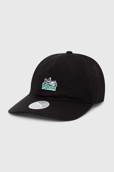 Kapa Puma Skate Relaxed Low Curve Cap Črna | 025131, 0