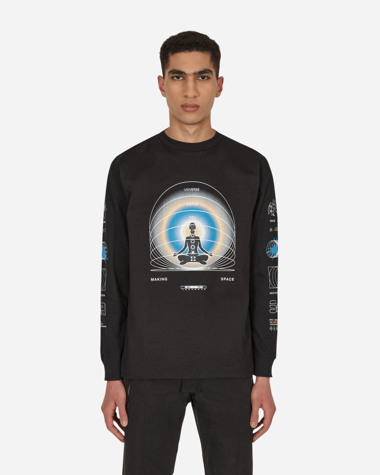 Majica Space Available Oneness T-Shirt Črna | SA-OT001-BLK BLACK, 0