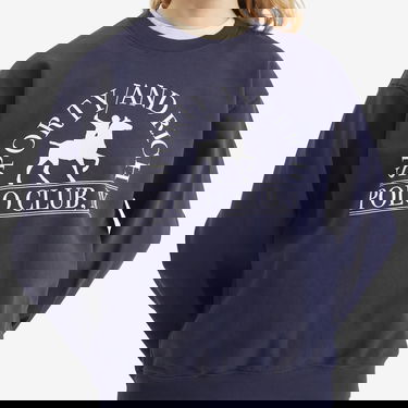 Pulover Sporty & Rich Sporty & Rich Polo Club Crew Sweatshirt Mornarica | ST071612252BL106, 5