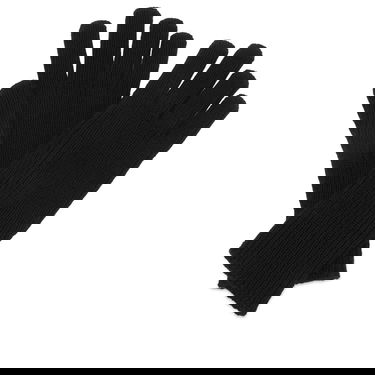 Rokavice Moncler Moncler Logo Knit Gloves, Size Large Črna | 3A000-08-A9342-999, 1