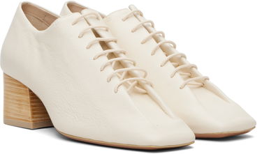 Nakit LEMAIRE LEMAIRE Souris Classic 55 Derby Heels Bela | FO0246 LL0070, 3