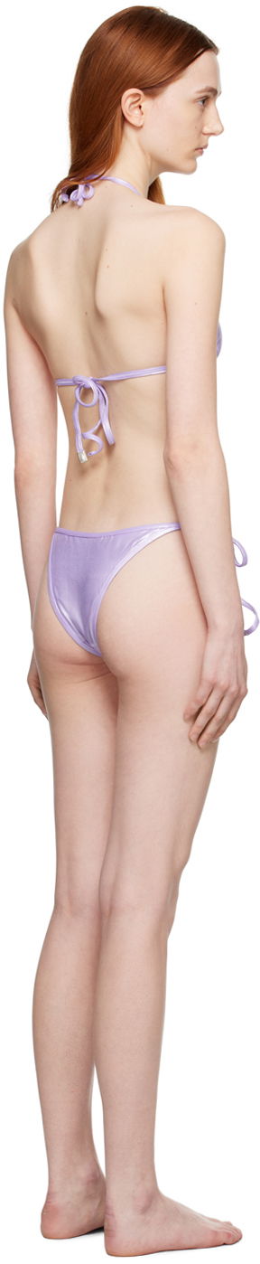 Kopalke The Attico Attico Triangle Bikini Lila | 233WBB11 PA32, 2
