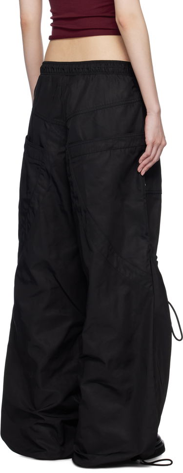 Cargo hlače The Attico Attico Parachute Cargo Drawstring Trousers Črna | 250WCP00255 PLL001AA, 2