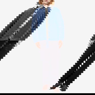 Jakna BEAMS Corduroy Boa Jacket, Size Large Modra | 1118-1836-791-75, 4