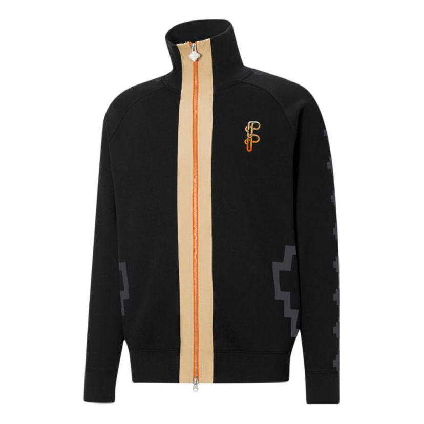 Pulover Puma PRONOUNCE Crossover Knit Track Jacket Črna | 532141-01