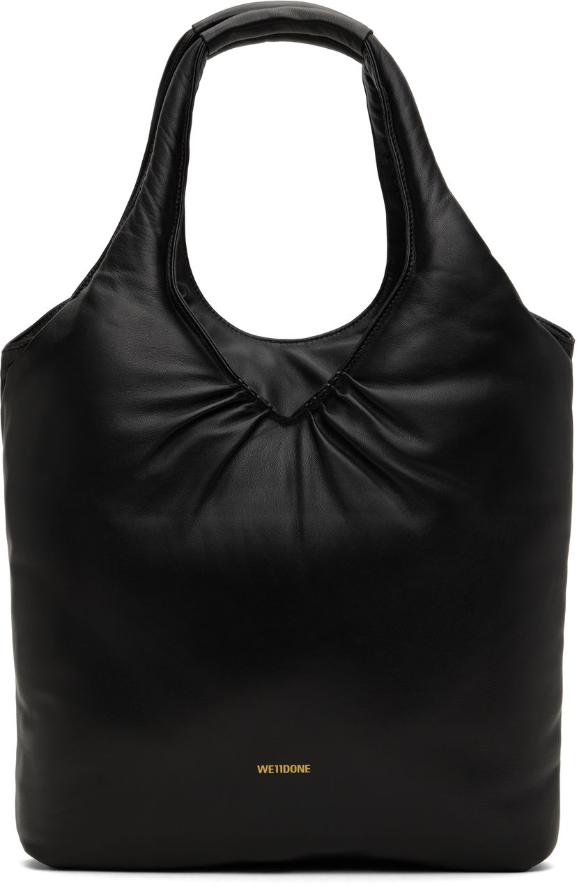 Tote bag We11done Padded Touch Tote Bag Črna | WD-AB3-24-476-U-BK