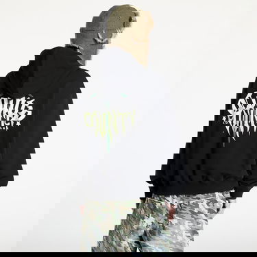 Pulover Marcelo Burlon Marcelo Burlon County Goth Boxy Hoodie Črna | CMBB10CS25FLE0021052, 5