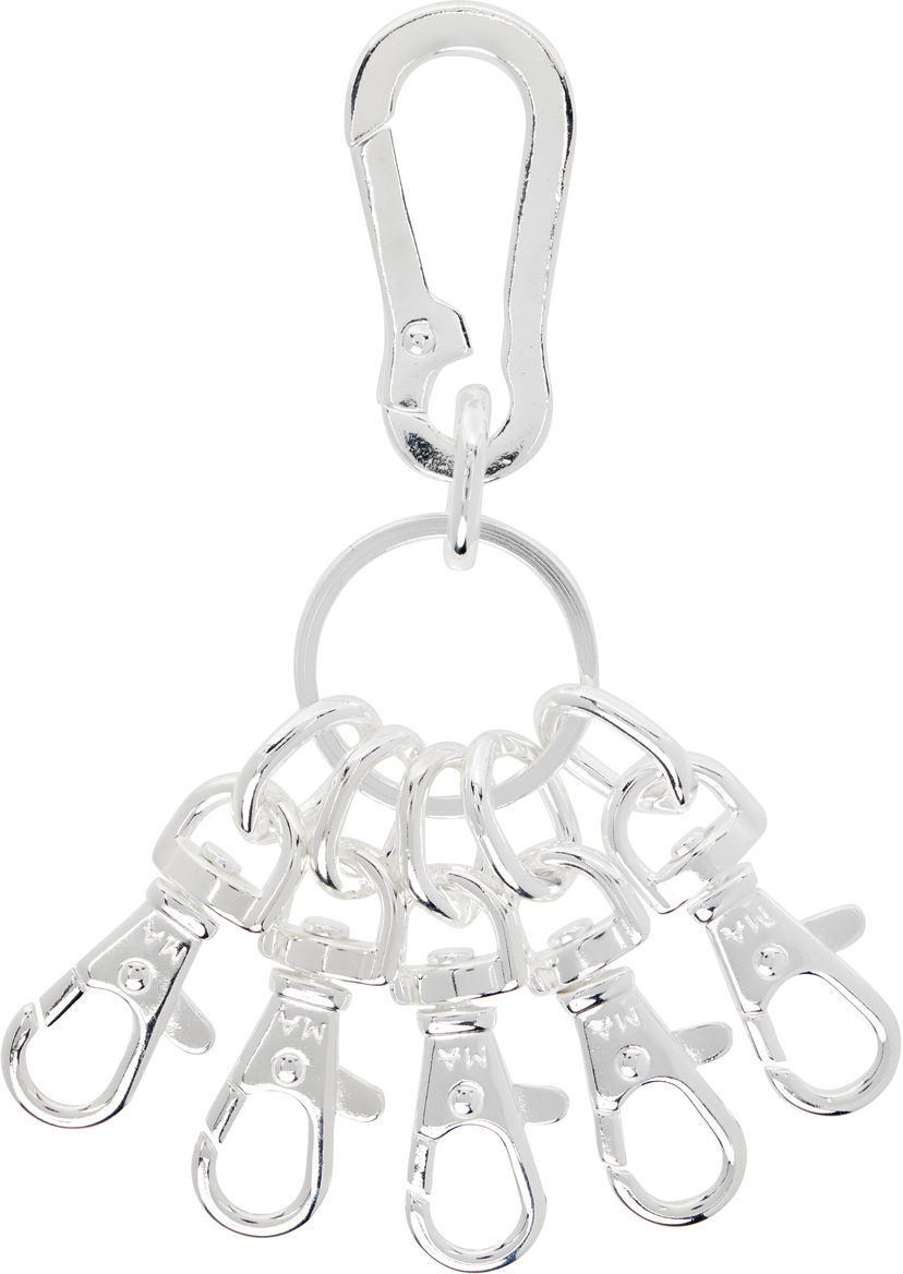 Obeski za ključe MARTINE ALI Martine Ali Silver-Tone Twyla Keychain Kovinski | MASS25001-HS