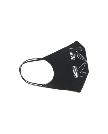 Modni dodatki Off-White Caravaggio Arrow Simple Mask Črna | OMRG003F21FAB003 1009, 4