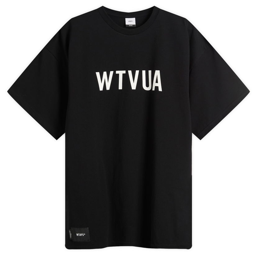 Majica WTAPS T-Shirt TSSC WTVUA Črna | 251ATDT-STM04S-BLK