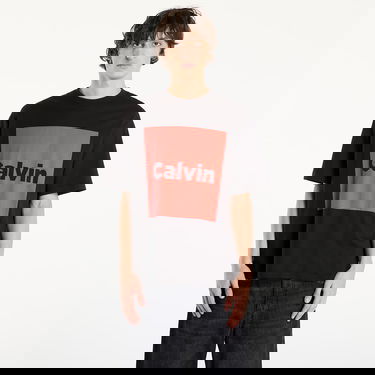 Majica CALVIN KLEIN T-shirt Calvin Box Graphic Tee Črna | LV04RD813G UB1, 0