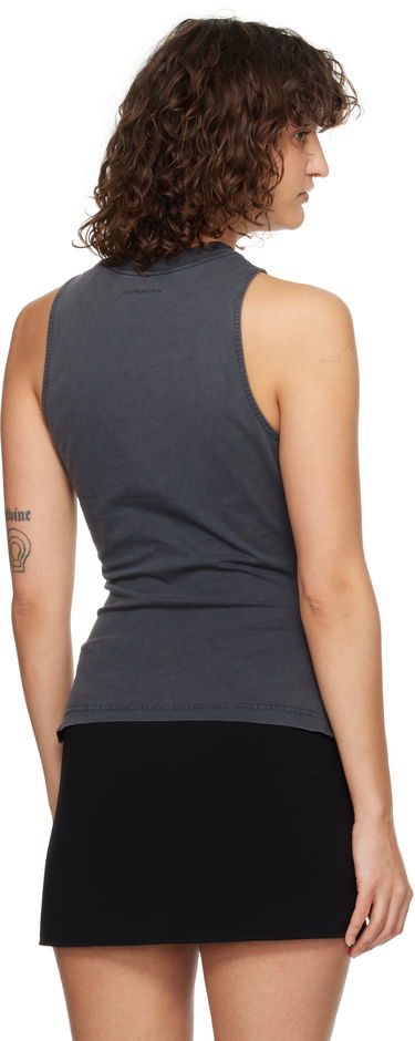 Majica brez rokavov Courrèges Courrèges Fitted Stonewashed Tank Top Siva | 125JDE094JS0110, 2