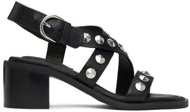 Modni dodatki rag & bone rag & bone Geo Stud Block Heeled Sandals Črna | WFF24SF018TT18, 0