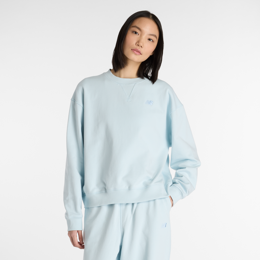 Pulover New Balance Women's Sweatshirt Modra | NBWT41500FRL
