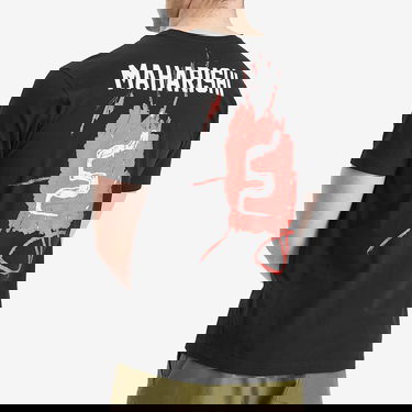 Majica Maharishi Maharishi x Basquait Year Of The Snake Graphic Tee Črna | 1466-BLK, 3