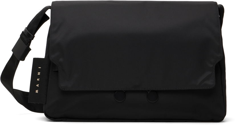 Torba za čez ramo Marni Marni Cityscape Crossbody Bag Črna | SBMQ0112A0 P8184