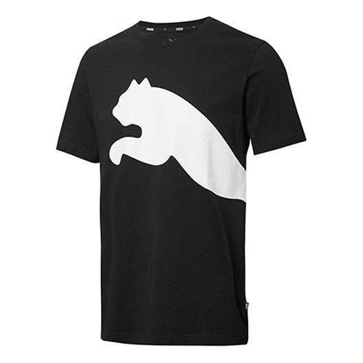 Majica Puma Leaping Logo Graphic Tee Črna | 587585-51