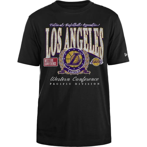 Majica New Era NBA LOS ANGELES LAKERS OVERSIZED T-Shirt Črna | 60571416