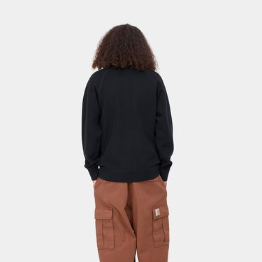 Pleteni pulover Carhartt WIP Chase Sweater "Black / Gold" Črna | I028581_00F_XX, 3