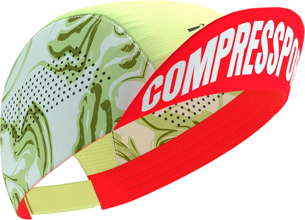 Kapa Compressport Compressport Pro Racing Cap Rumena | xhwu7326-xhwu7326045, 1