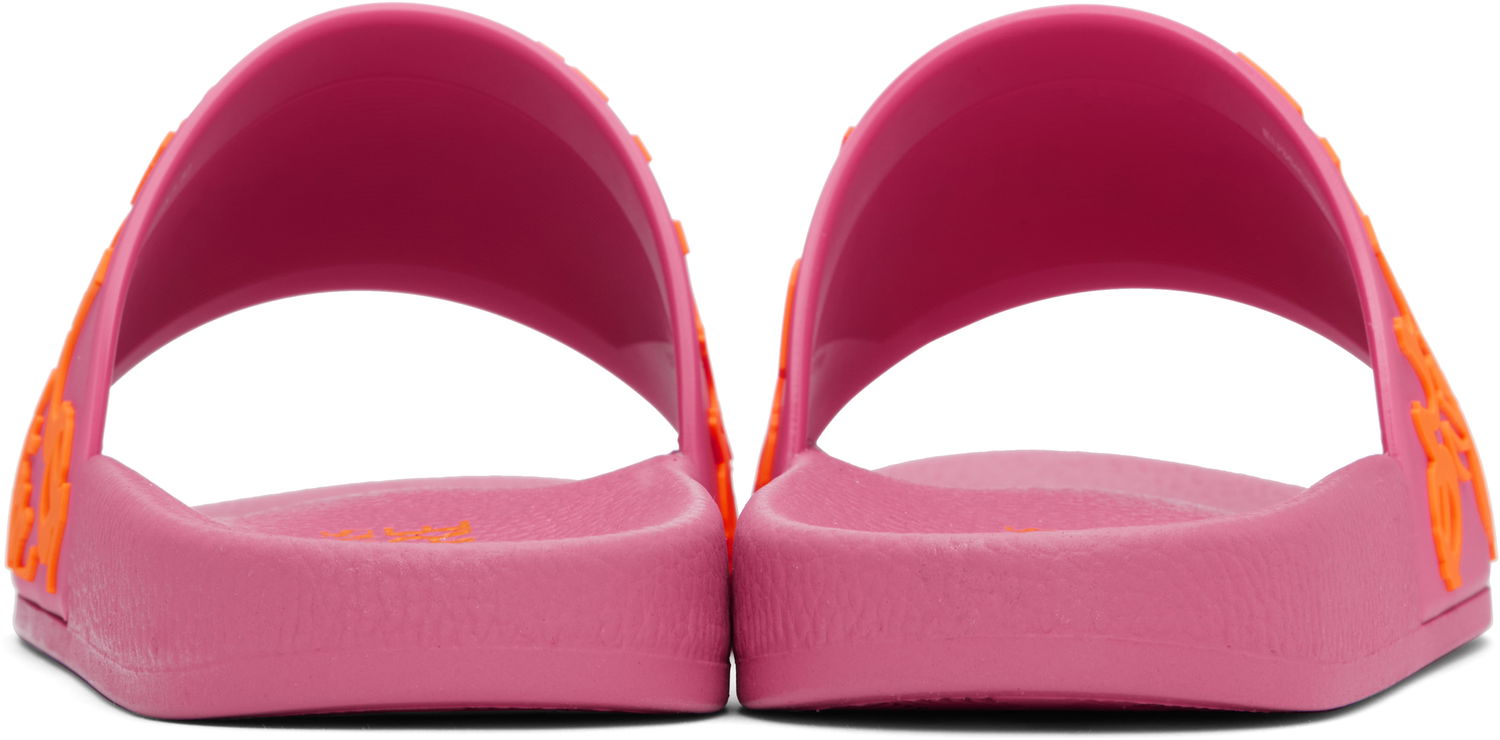 Kopalke Versace Versace Jeans Couture Logo Shelly Pool Slides Roza | E78VA3SQ1_E71352, 1