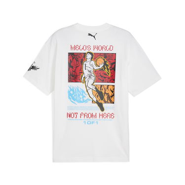 Majica Puma Melo Phoenix Basketball T-Shirt Bela | 630688_01, 6
