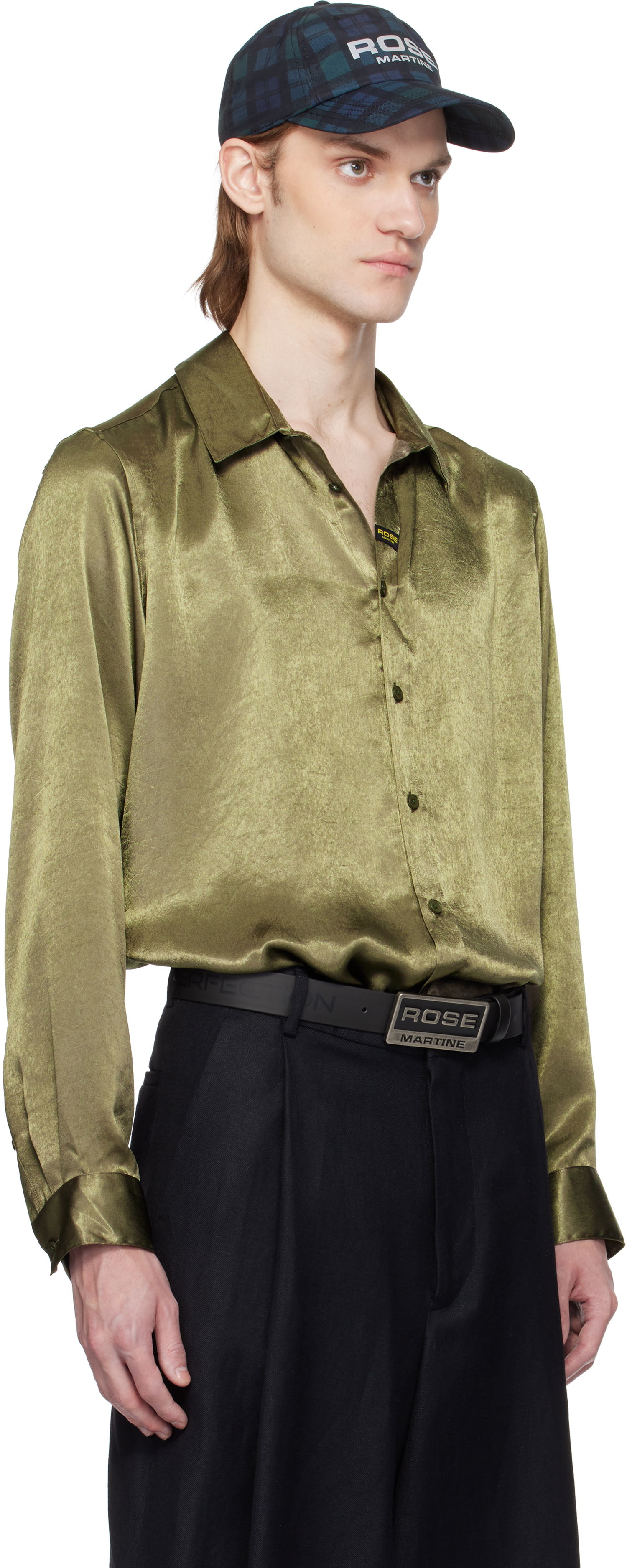 Kapa Martine Rose Martine Rose Classic Shirt Zelena | 401WS26417, 1