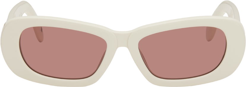 Sončna očala Palm Angels Palm Angels Dana Sunglasses Bela | PERI107S25PLA0010125