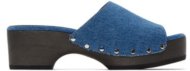 Oblačila rag & bone rag & bone Mara Denim Clogs Modra | WFF23PF015SA15, 0