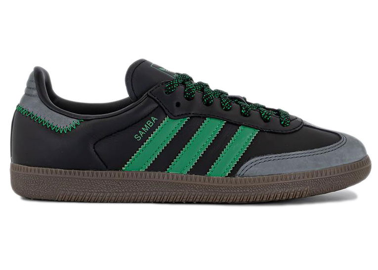 Superge in čevlji adidas Originals Samba OG Black Green Črna | IE6520, 0