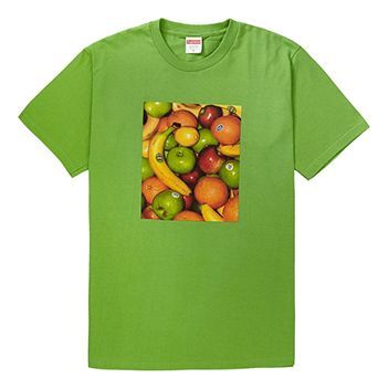 Majica Supreme Supreme Fruit Print T-Shirt Zelena | SUP-SS19-248