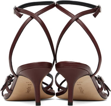 Nega čevljev Aeyde Aeyde Libby Leather Kitten Heel Sandals Bordo | A11-HS-GAIS55TB172-SS25-955-007, 1