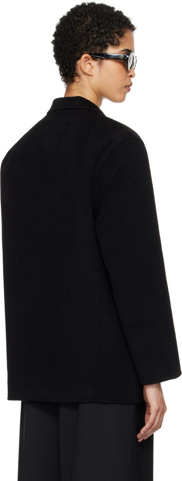 Jakna Anine Bing Black Single-Breasted Blazer Črna | A-01-7073-000, 2