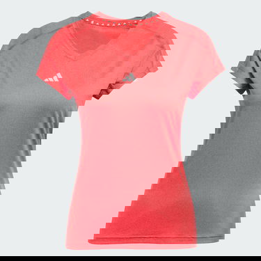 Majica adidas Performance Train Essentials Minimal V-Neck Tee Rdeča | JC9565, 4