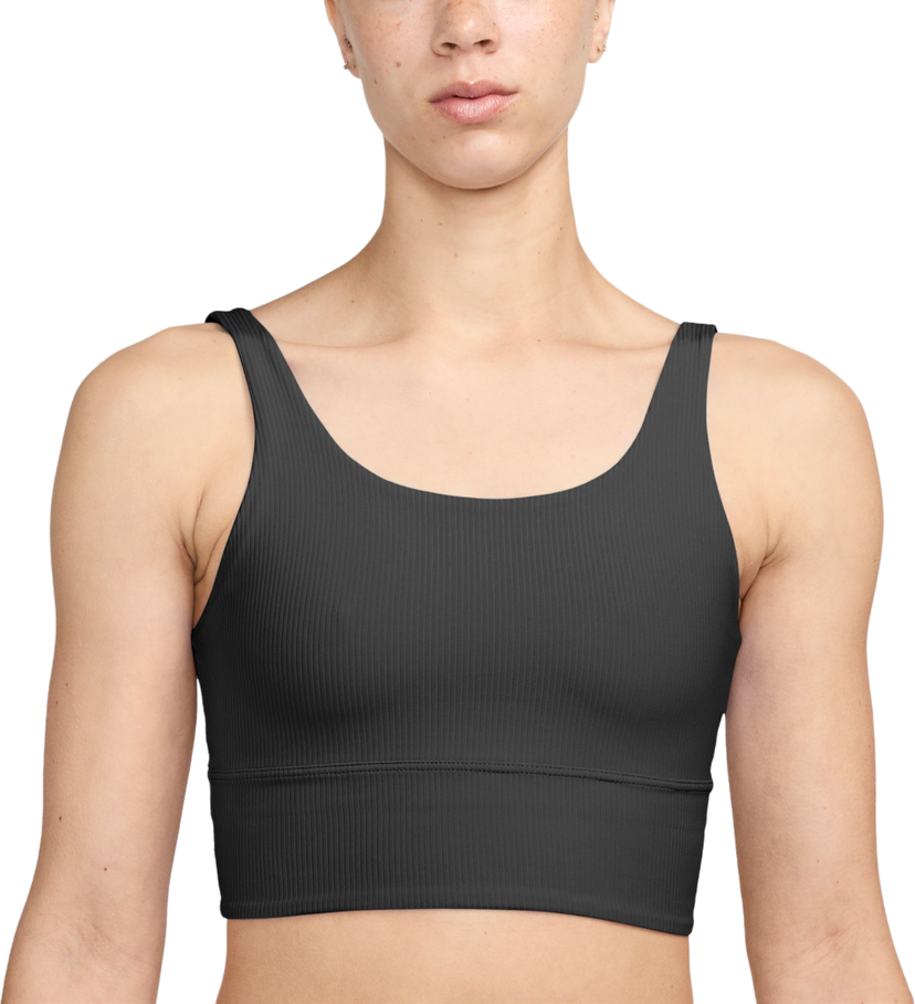 Modrček Nike W NK INF WIDE RIB BRA Črna | hf1542-010