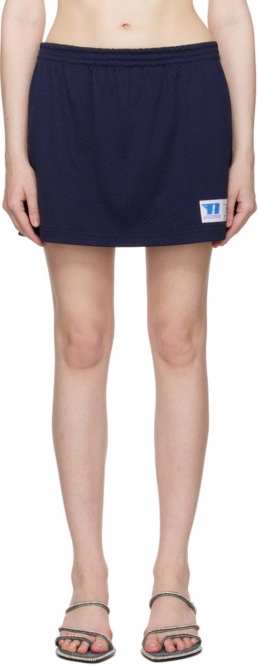 Krila Alexander Wang Alexander Wang Deconstructed Athletic Mesh Skort Mornarica | 1CC2255101, 0