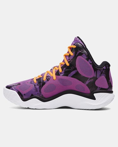 Superge in čevlji Under Armour Unisex Curry Spawn FloTro Basketballschuhe Provence Lila | 3027372-500, 1