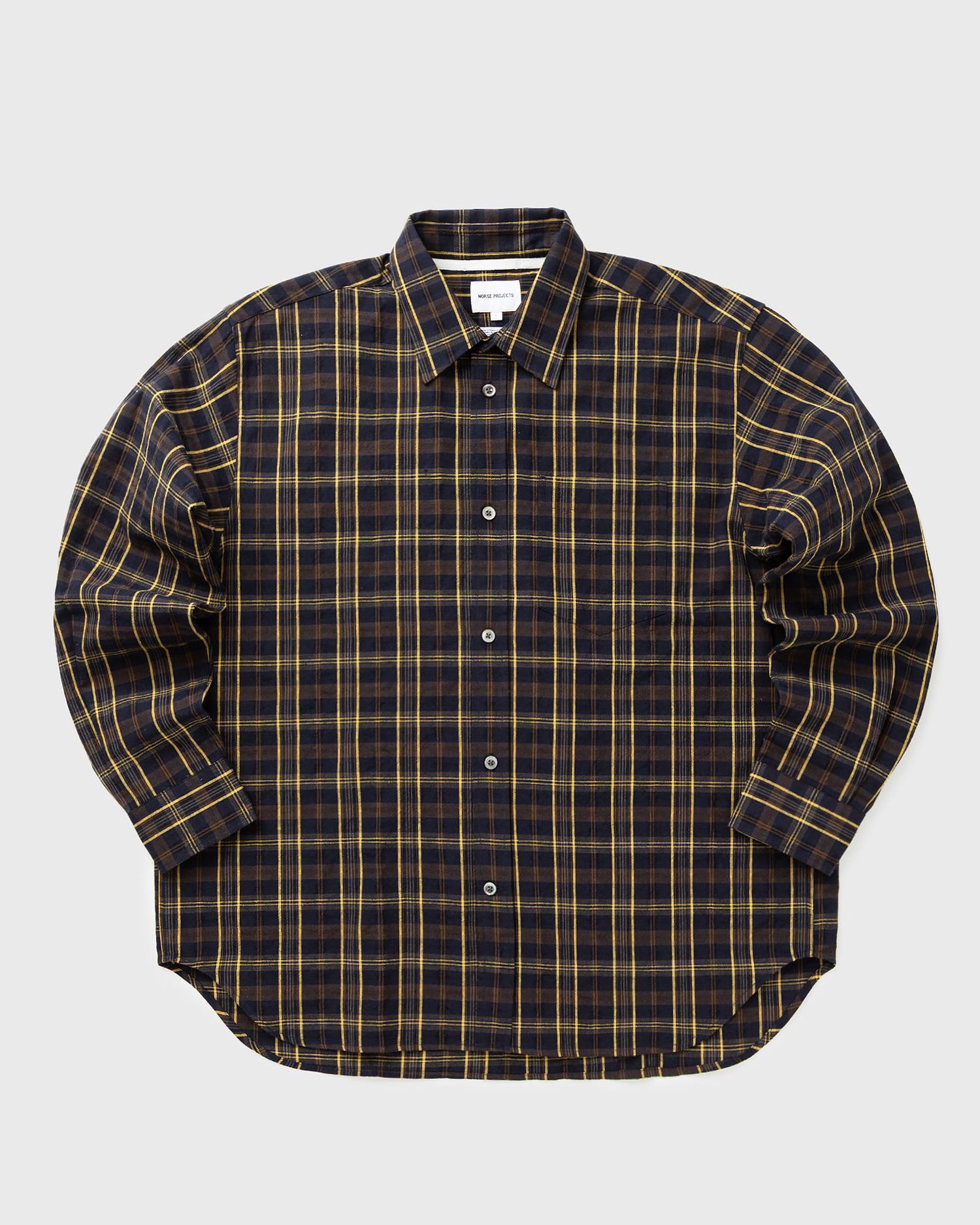 Srajce NORSE PROJECTS Mo Oversized Wool Check Shirt Večbarvna | N40-0838-7059, 0