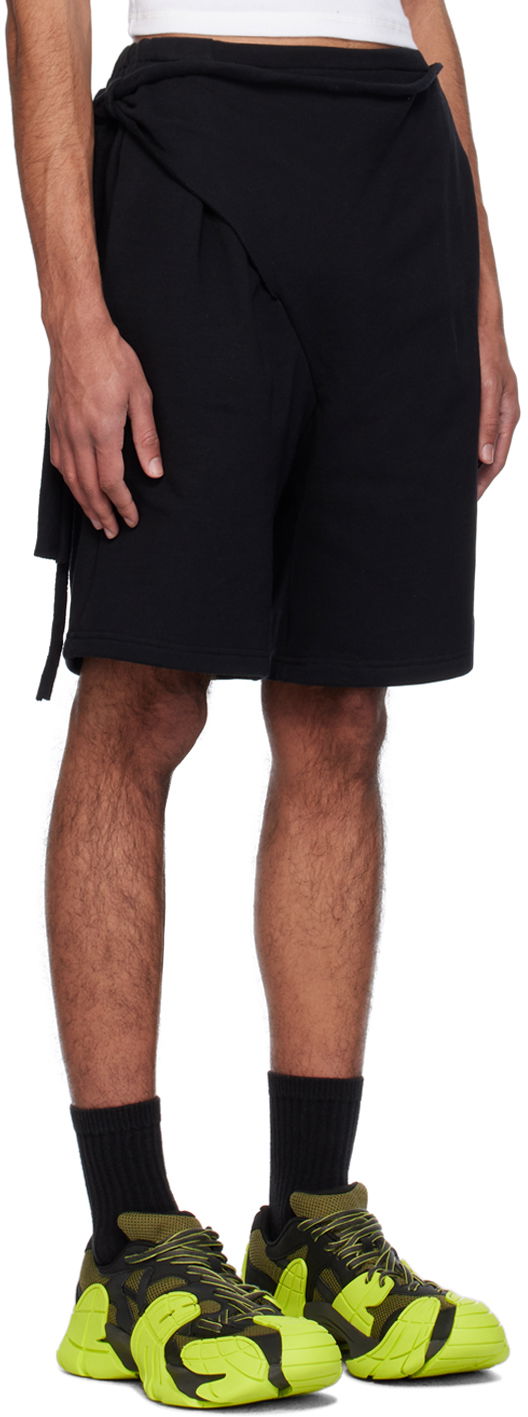 Kratke hlače Ottolinger Ottolinger Wrap Shorts Črna | 1503701, 1