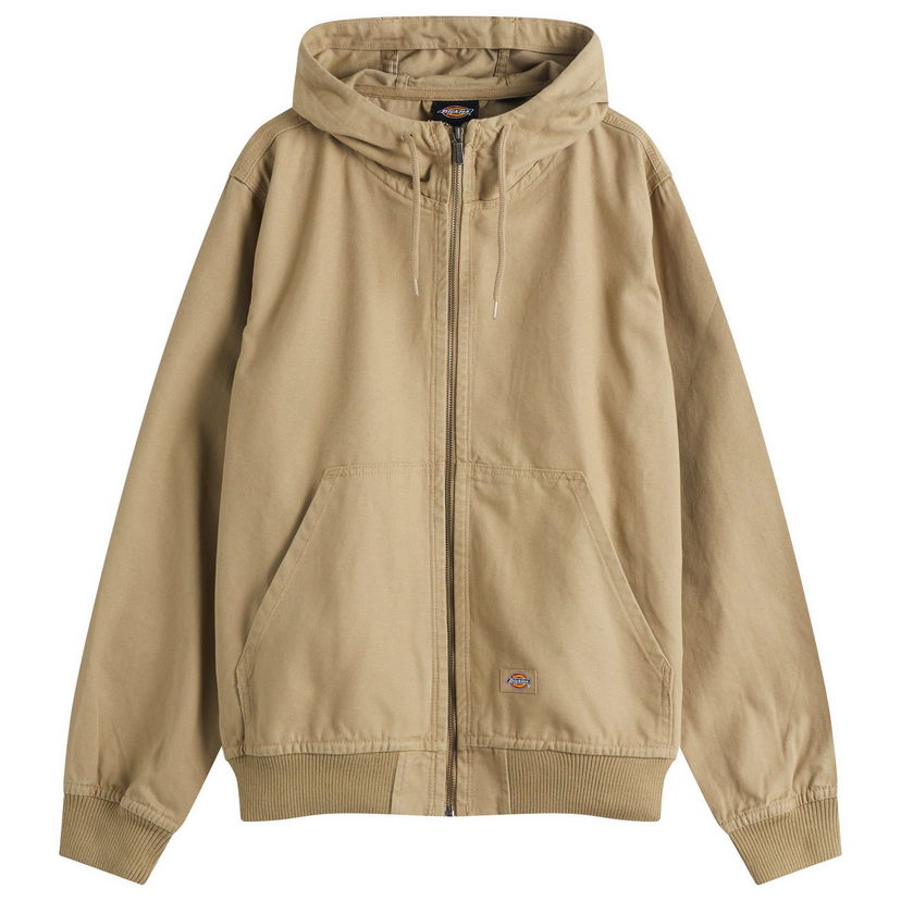 Jakna Dickies Duck Canvas Hooded Jacket Bež | DK0A4YQLF021-210