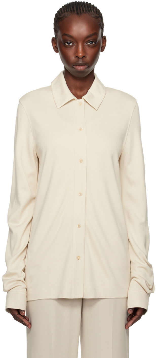 Srajce TOTEME TOTEME Button Shirt Bež | 242-WRT1723-FB0161, 0