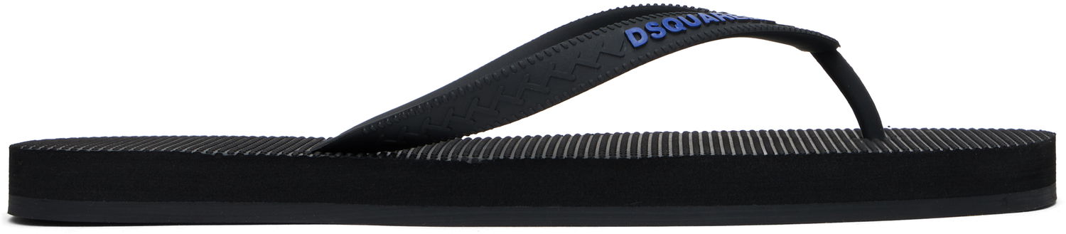 Kopalke DSQUARED2 Dsquared2 Urban Flip Flops Črna | FFM0001_17200001_M1604, 0