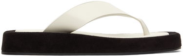 Obleke The Row The Row Ginza Platform Thong Sandals Črna | F1138-L6525, 0